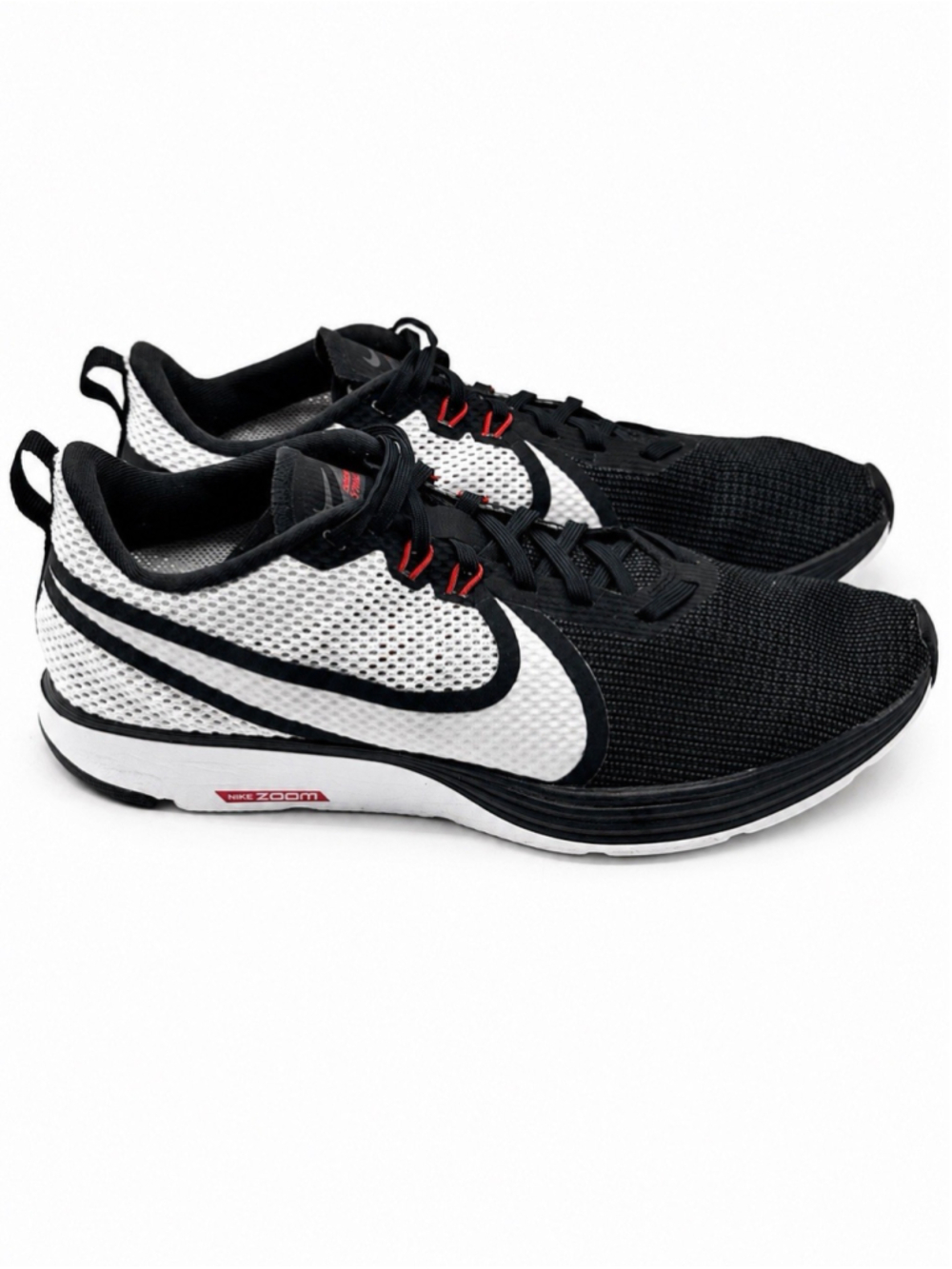 Size 8 - Nike Zoom Strike 2 Black White